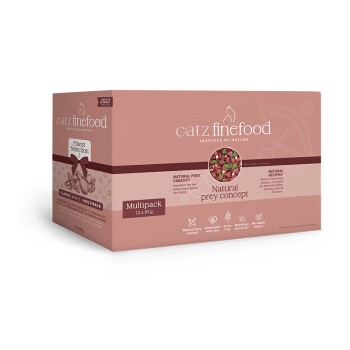 Catz finefood Nassfutter Katze Classic Collection Adult 12x85 g Multipack 1