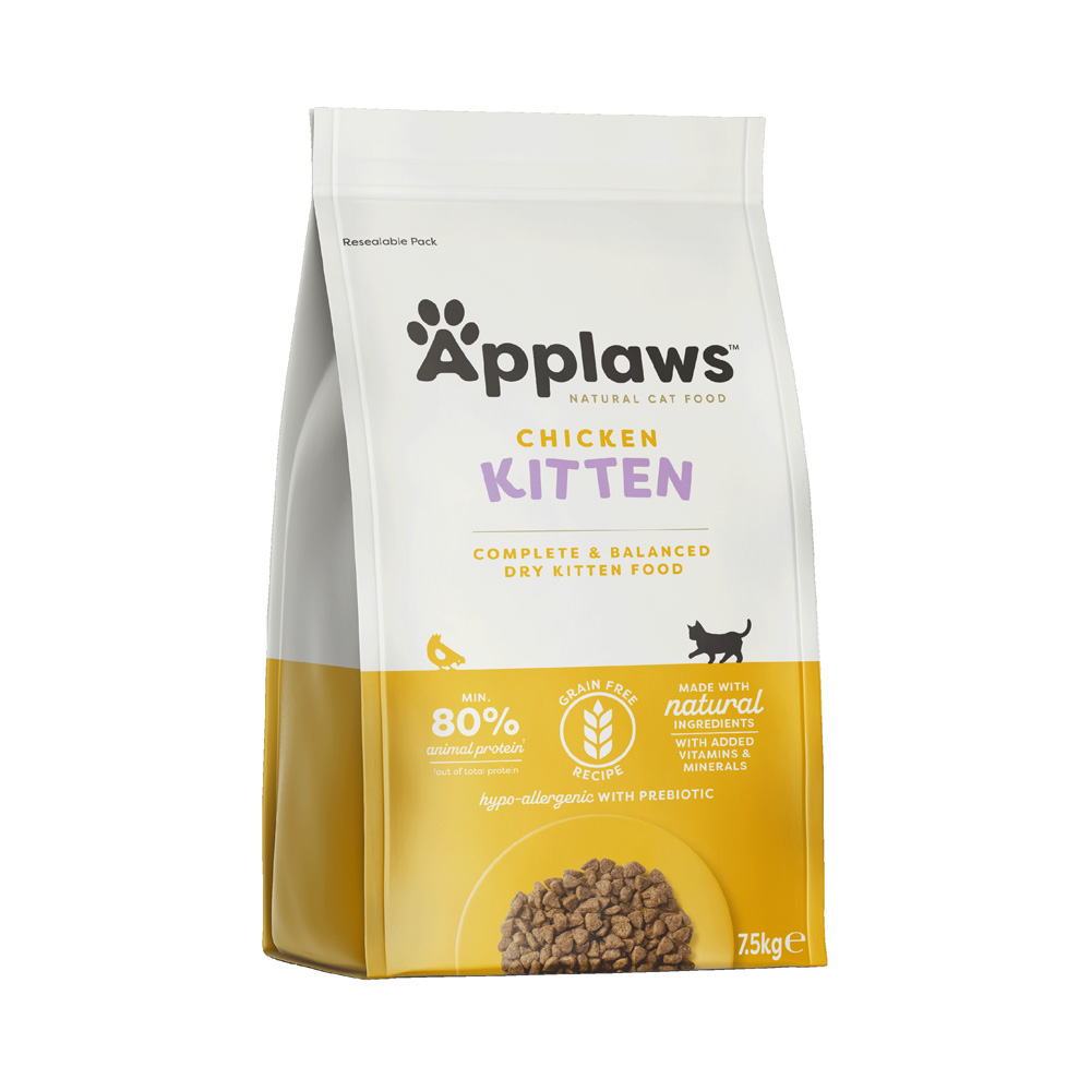 Applaws Trockenfutter Kitten Huhn 7,5 kg