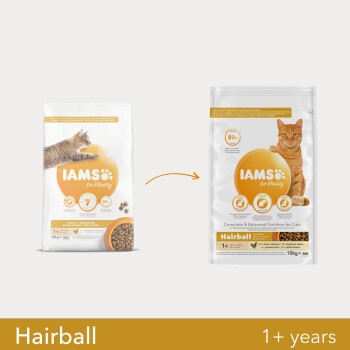 IAMS Vitality Adult Hairball Huhn 2x10 kg