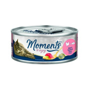 MOMENTS Adult Huhn und Thunfisch 12x70 g