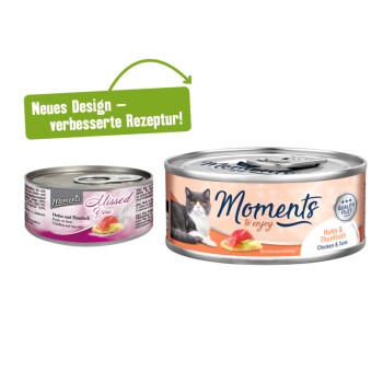 MOMENTS Adult Huhn und Thunfisch 12x70 g