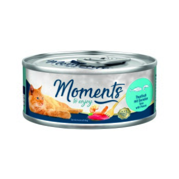 MOMENTS Adult Thunfisch mit Garnelen 12x70 g