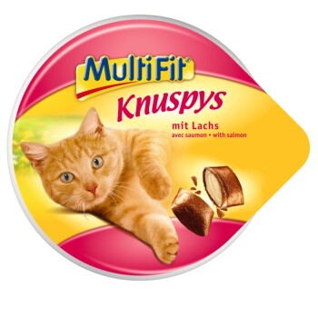 MultiFit Knuspys 7x60g Lachs