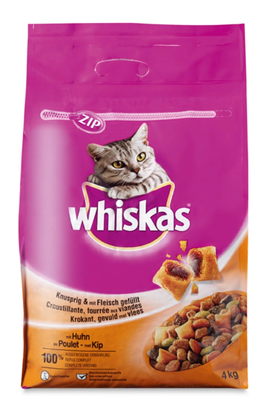 Whiskas 1+ Adult Huhn 3,8 kg