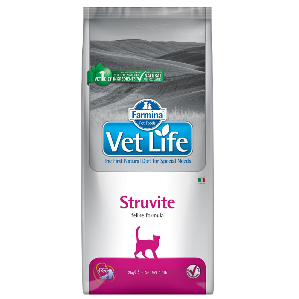 VetLife Farmina Natural Struvite Auflösung 2 kg