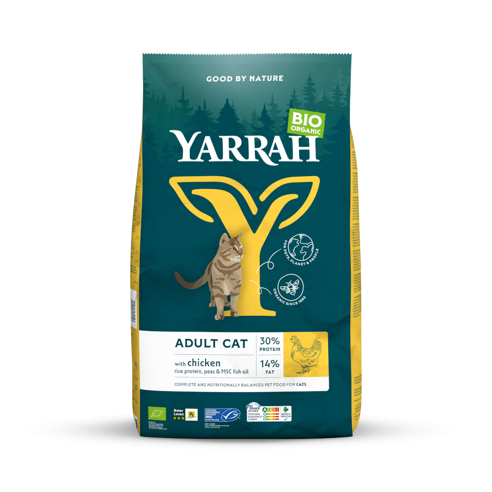 Yarrah Adult Bio Trockenfutter 2,4 kg Huhn