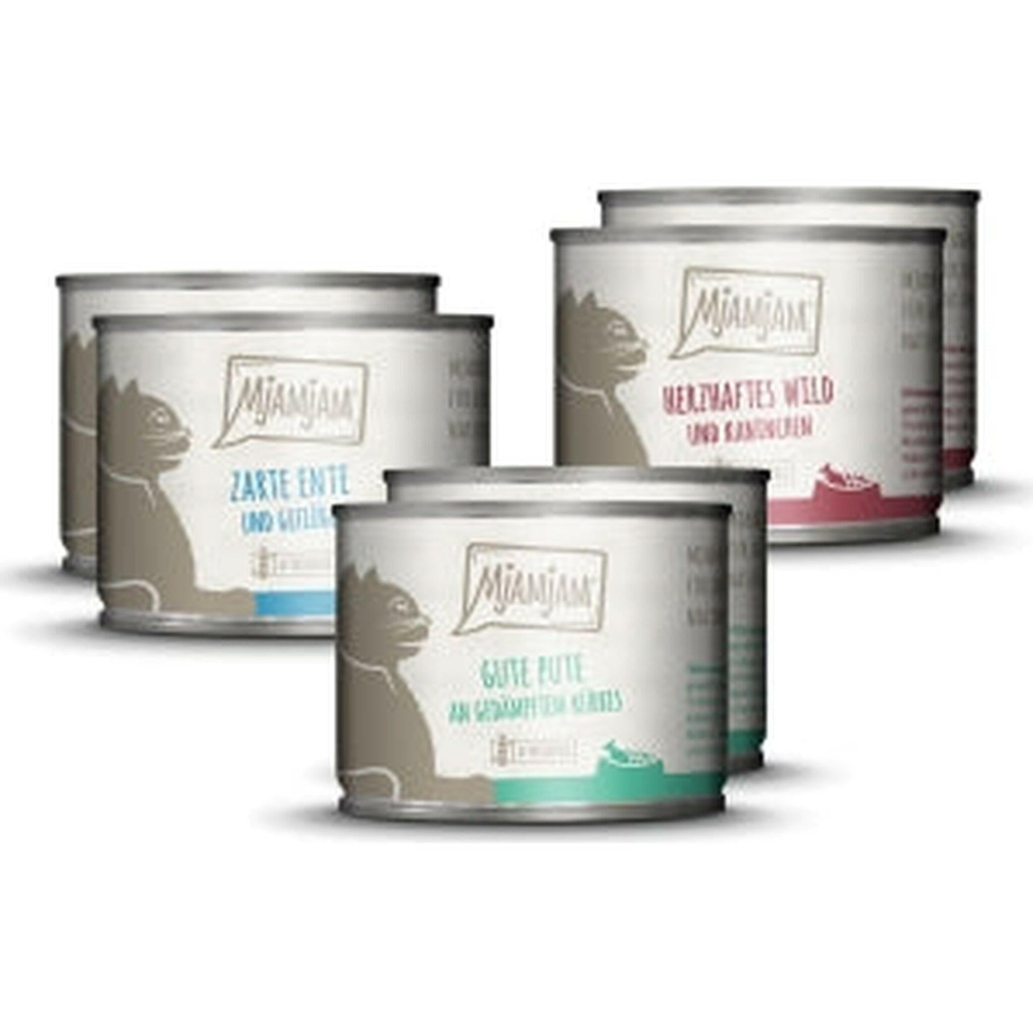 MjAMjAM Nassfutter Katze Adult 6x200 g Mixpaket 2