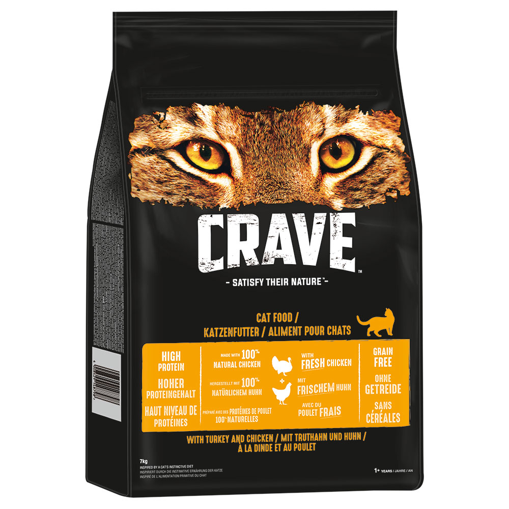 CRAVE mit Truthahn und Huhn 7 kg