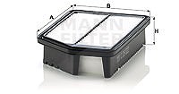 MANN-FILTER Luftfilter C 26 022 Motorluftfilter,Filter für Luft HYUNDAI,KIA,i30 (GD),i30 CW (GD),i30 Coupe,ELANTRA Stufenheck (MD, UD)