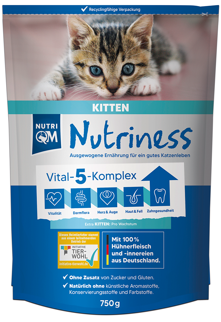 NutriQM Nutriness Kitten 5 x 750g
