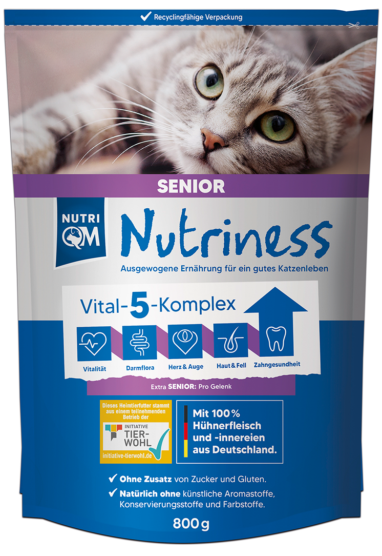 NutriQM Nutriness Senior 5 x 800g