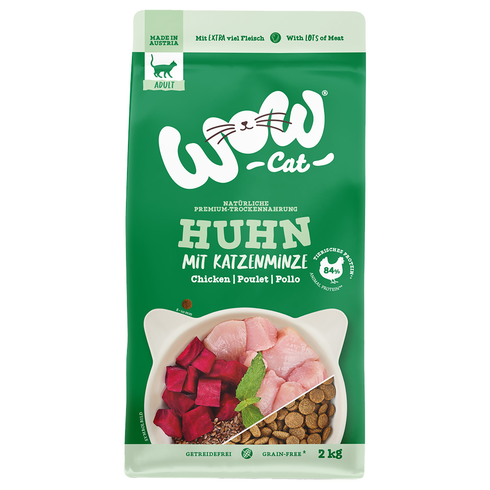 WOW Cat Adult Huhn 2 kg