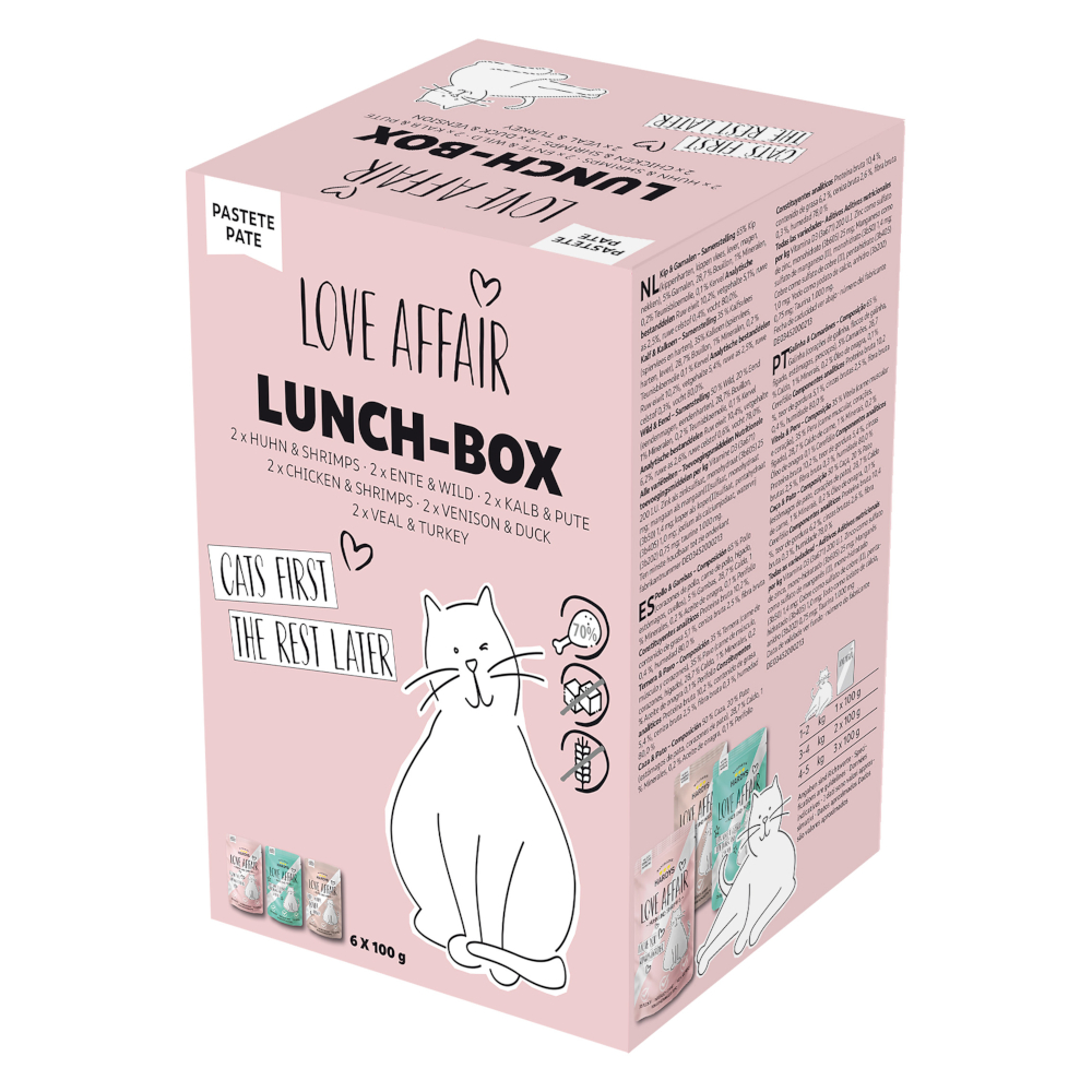 Hardys Love Affair Nassfutter Katze 6-er Lunchbox
