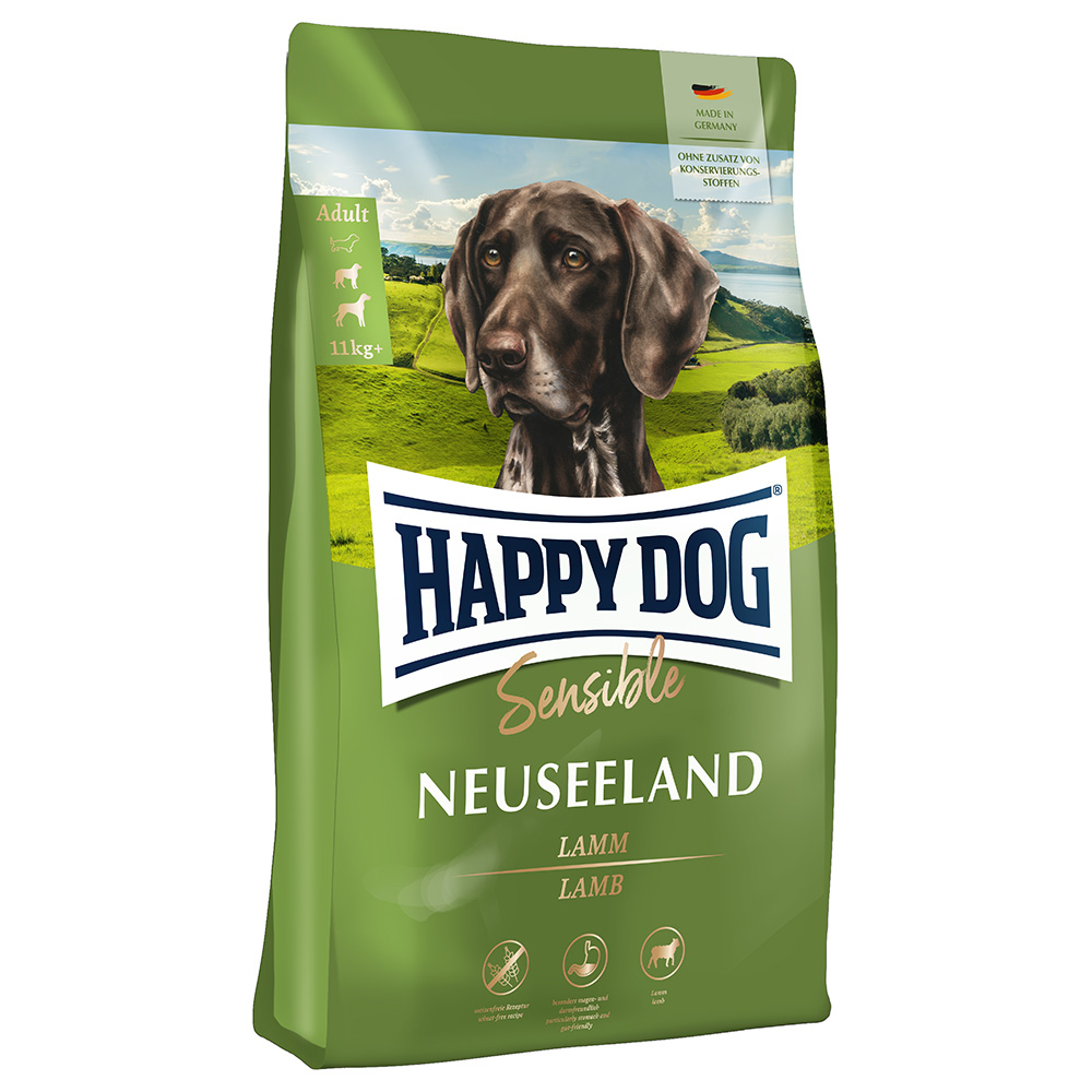 HAPPY DOG Sensible Trockenfutter Hund Adult, Neuseeland 4 kg