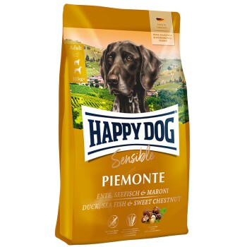 HAPPY DOG Sensible Trockenfutter Adult, Piemonte 4 kg