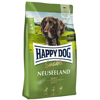 HAPPY DOG Sensible Trockenfutter Hund Adult, Neuseeland 1 kg