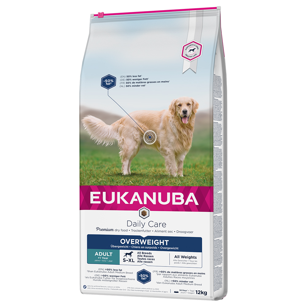EUKANUBA Trockenfutter Hund Daily Care Übergewichtig, kastriert Adult 12 kg