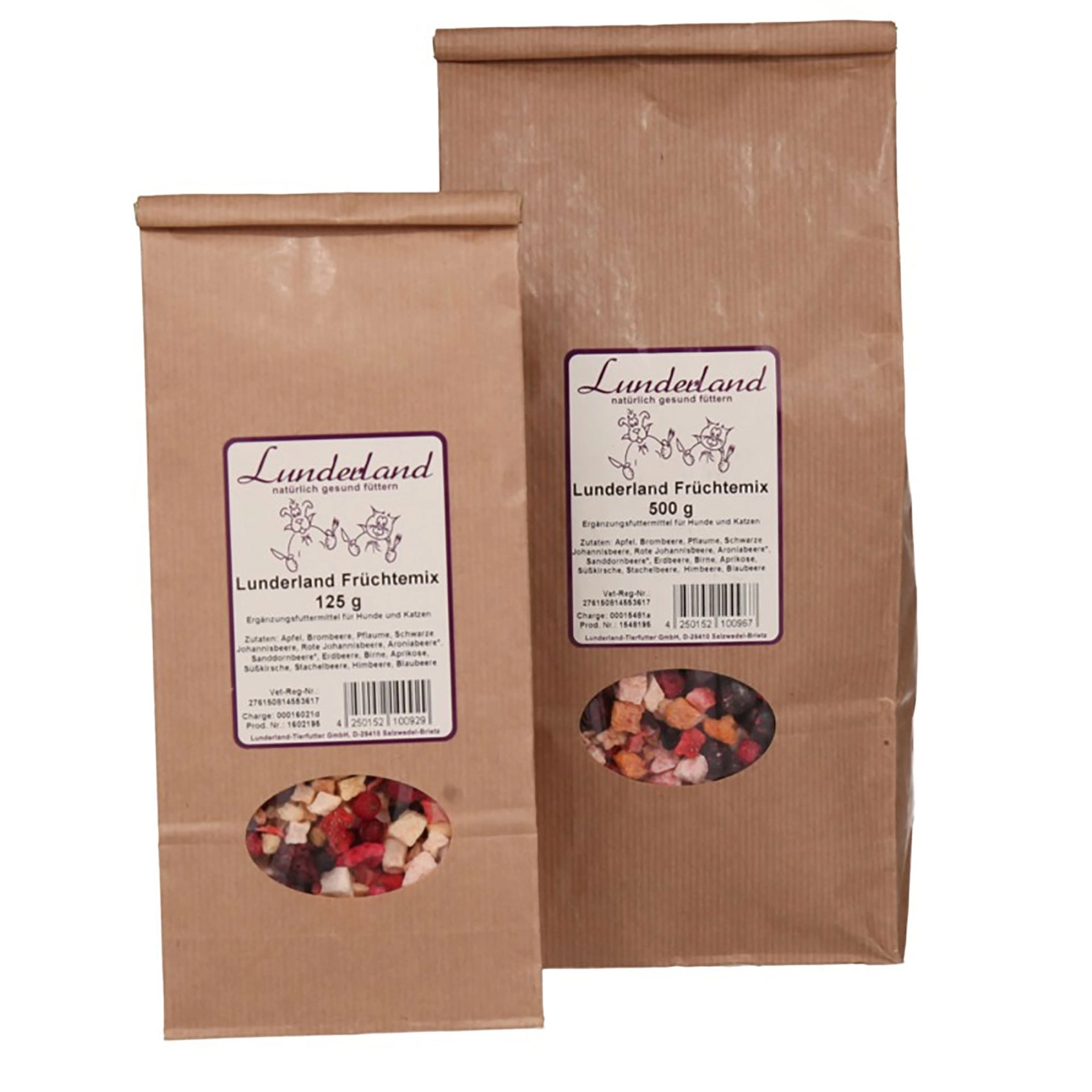Lunderland Früchtemix 3x125 g