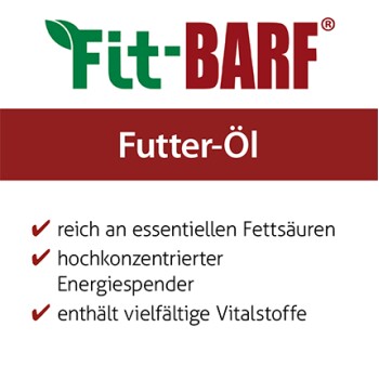 Fit-BARF Futteröl 500ml 250 ml
