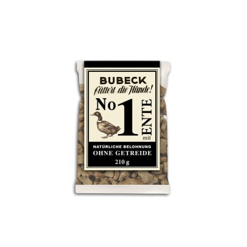 BUBECK Gebackene Hundekuchen Ente 210 g