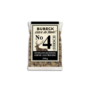 BUBECK Gebackene Hundekuchen Hirsch 210 g