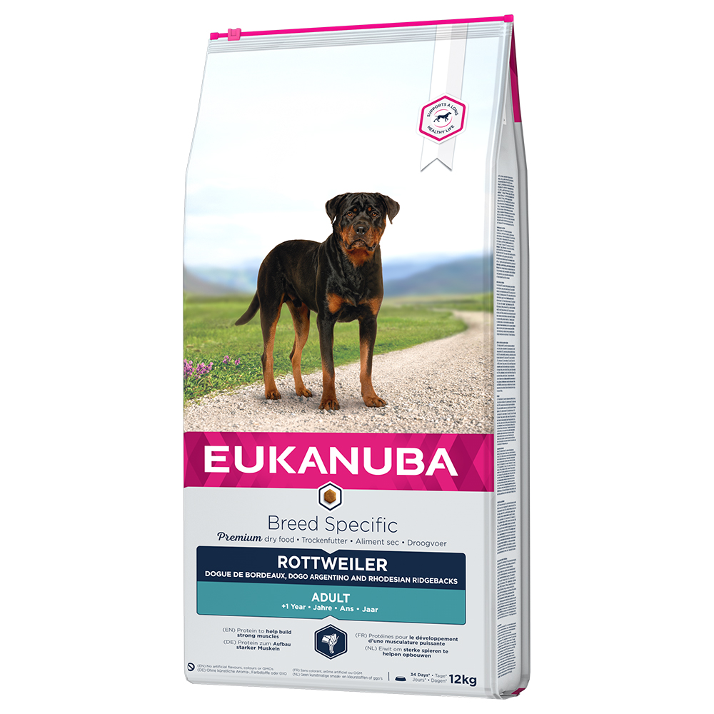 EUKANUBA Trockenfutter Hund Breed Specific Rottweiler Adult 12 kg