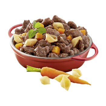 Cesar Landragout Rind, Pasta und Karotten 14x150 g