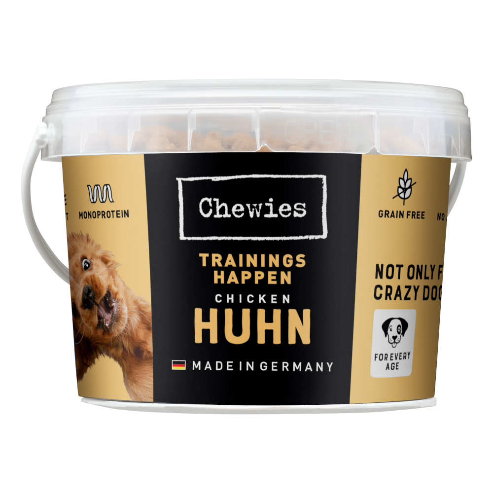 Chewies Trainings-Happen Monoprotein-Snack 300g Huhn