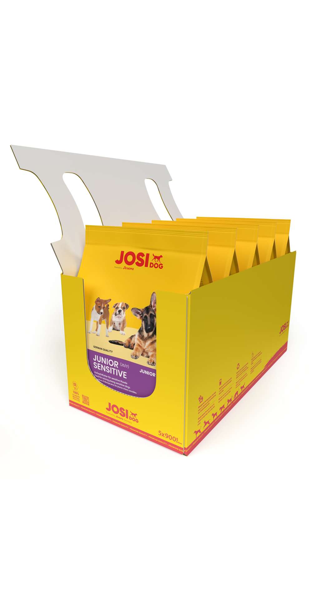 JosiDog Junior Sensitive für empfindliche Welpen 5x900 g