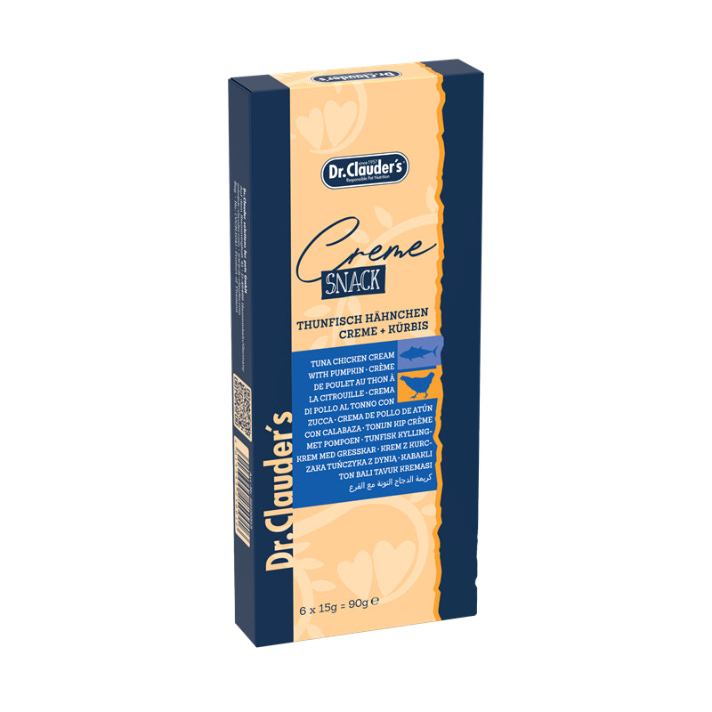 Thunfisch Hähnchen Creme mit Kürbis - 8x 90g