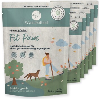 Wynn Petfood Fit Paws Funktionssnacks für Gelenke 6 x 75g