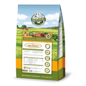 Bellfor Trockenfutter mit Weidelamm und Wildkaninchen - Heide-Schmaus - 7,5 kg