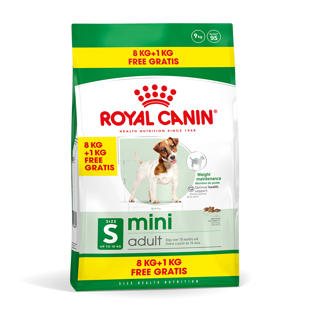 ROYAL CANIN Mini Adult 8+1 kg gratis