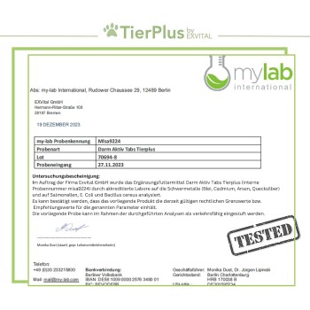 TierPlus ® Darm Aktiv Tabs Präbiotika