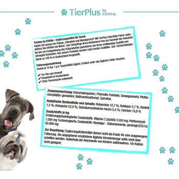 TierPlus ® Zahnpflege Pulver für Hunde
