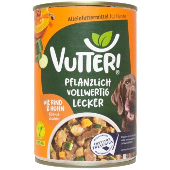 Vutter! schmeckt Wie Rind & Huhn 12x400 g