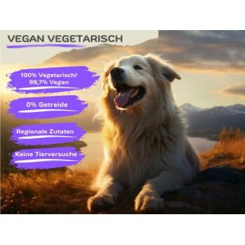 MyPetClub Vegan / Vegetarisches getreidefreies Hundefutter Purinarm, Sensitiv & Hypoallergen 14,5 kg