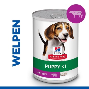 Hill's Science Plan Nassfutter Hund Welpe Rind 12x370 g
