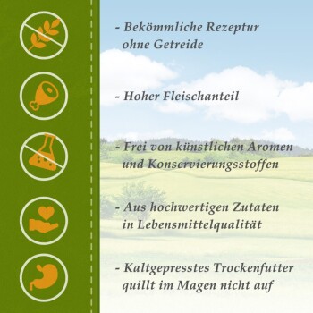 Bellfor Diät-Futterset mit kaltgepresstem Trockenfutter für große Hunderassen 4,220 g