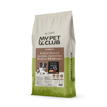 MyPetClub (14.5 kg) getreidefreies Wild Hundefutter hypoallergen & sensitiv