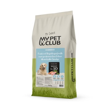 MyPetClub kaltgepresstes weizenfreies Hundefutter mit hohem Fleischanteil