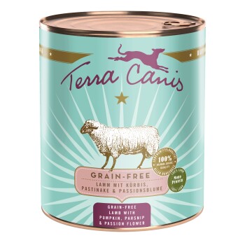 Terra Canis Nassfutter Hund Getreidefrei Adult Lamm 6x800 g