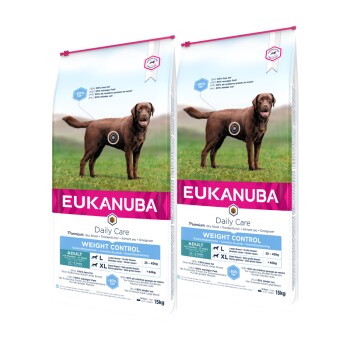 EUKANUBA Trockenfutter Hund Weight Control Large Breed Adult 2x15 kg