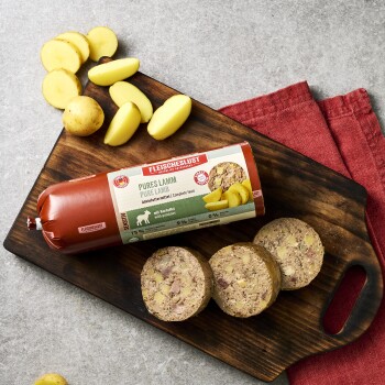 Fleischeslust Nassfutter Hund Sensitiv Adult Lamm 12x800 g