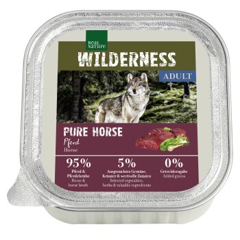 REAL NATURE WILDERNESS Adult Pure Horse, Pferd 32x100 g