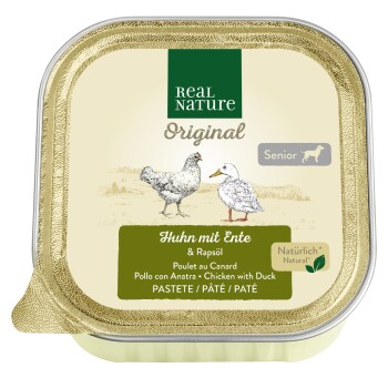 REAL NATURE Adult Huhn und Ente 68x100 g