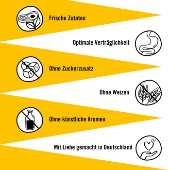 Dogs'n Tiger Dogs’n Tiger Adult Hundefutter, Nassfutter, Mixpaket Top of the tops! Dogs