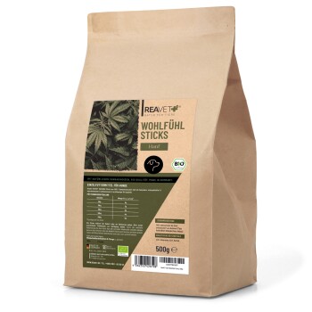 REAVET Hanf Wohlfühl Sticks 500g