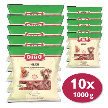 DIBO Frostfutter Hirsch 10x1 kg