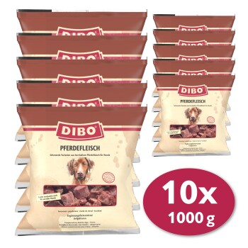 DIBO Frostfutter Pferdefleisch 10x1 kg